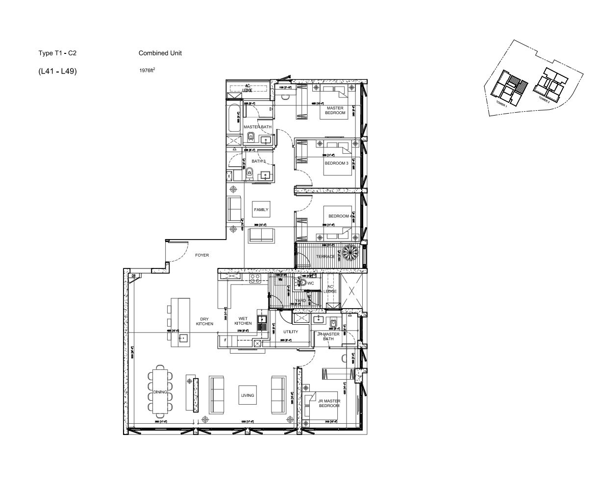 Luxury Apartments in Colombo Capitol TwinPeaks